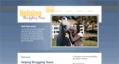 Desktop Screenshot of helpingstrugglingteens.com